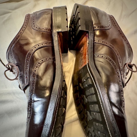 RARE-Alden Wing Tip Bal Oxford - Color 8 - Commando Soles - Size 13 - Picture 8 of 16